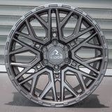 Ridge KN8 Satin Gunmetal 6X139.7 20 Inch Alloys