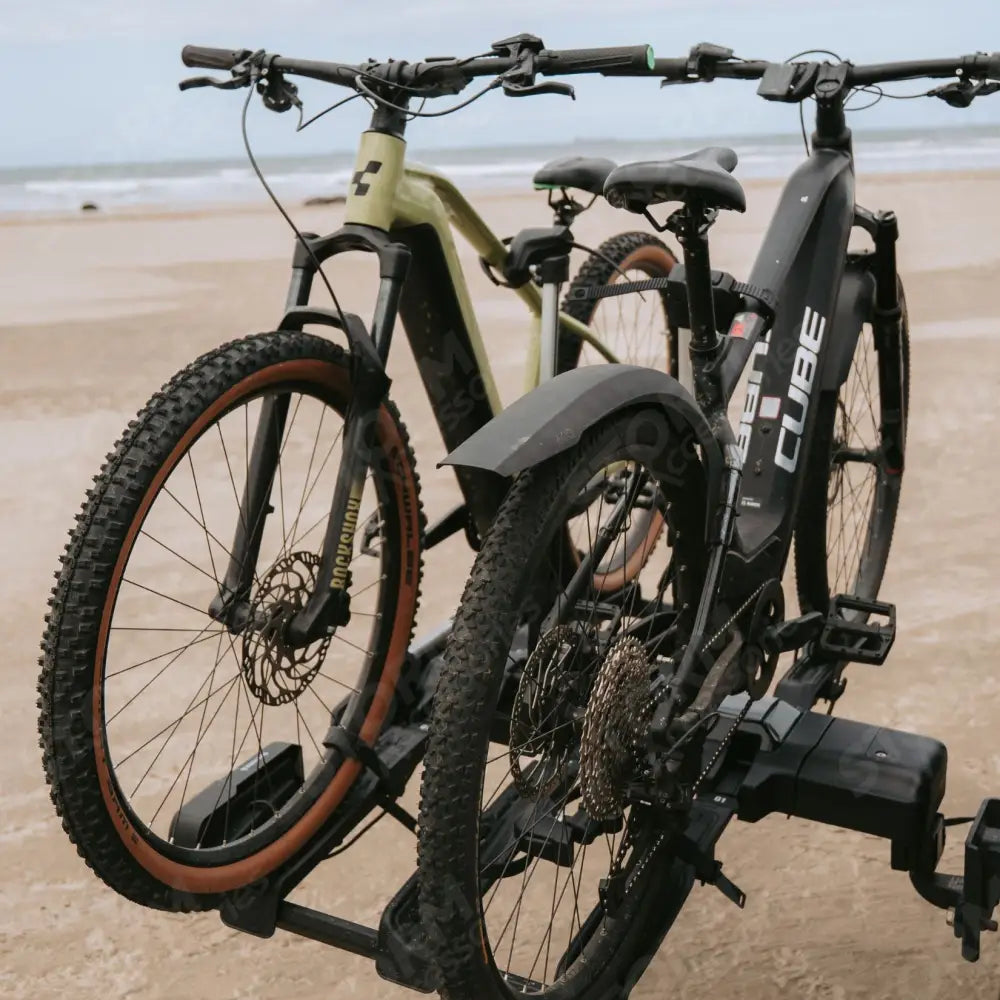 Ridgeback 2-Bike V2 Foldable E-Bike Compatible Towbar Mounted Bike Rack