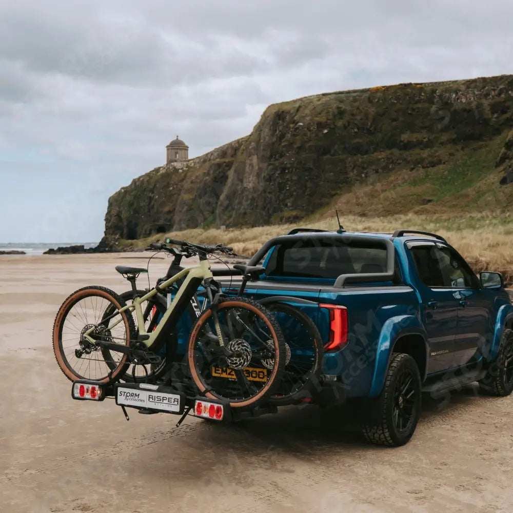 Ridgeback 3-Bike V2 Foldable E-Bike Compatible Towbar Mounted Bike Rack