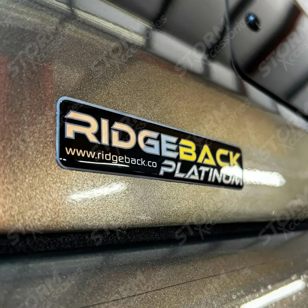 Ridgeback Platinum Hardtop For Toyota Hilux Mk8 Double Cab 2015 On