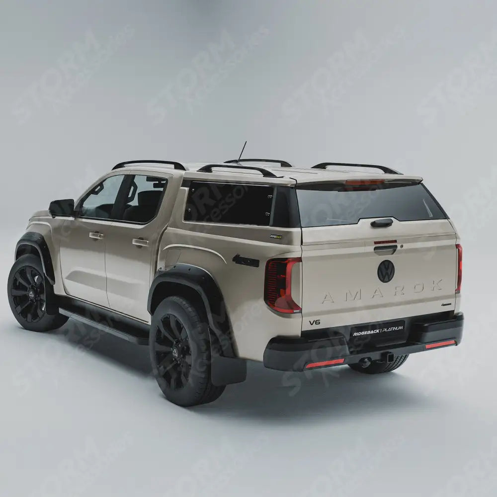 Ridgeback Platinum Hardtop For Volkswagen Amarok 2023 on - Colour Coded Bright Beige - 7I7I