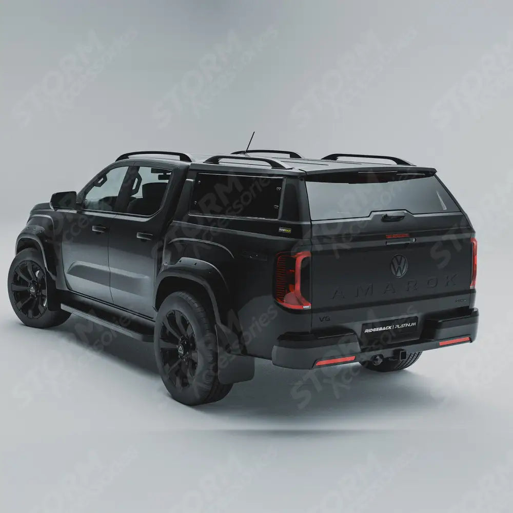 Ridgeback Platinum Hardtop For Volkswagen Amarok 2023 on - Colour Coded Midnight Black - 6P6P
