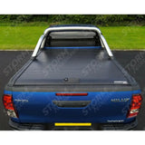 Ridgeback Roll Top Cover Tonneau For Toyota Hilux Double Cab 2016 On