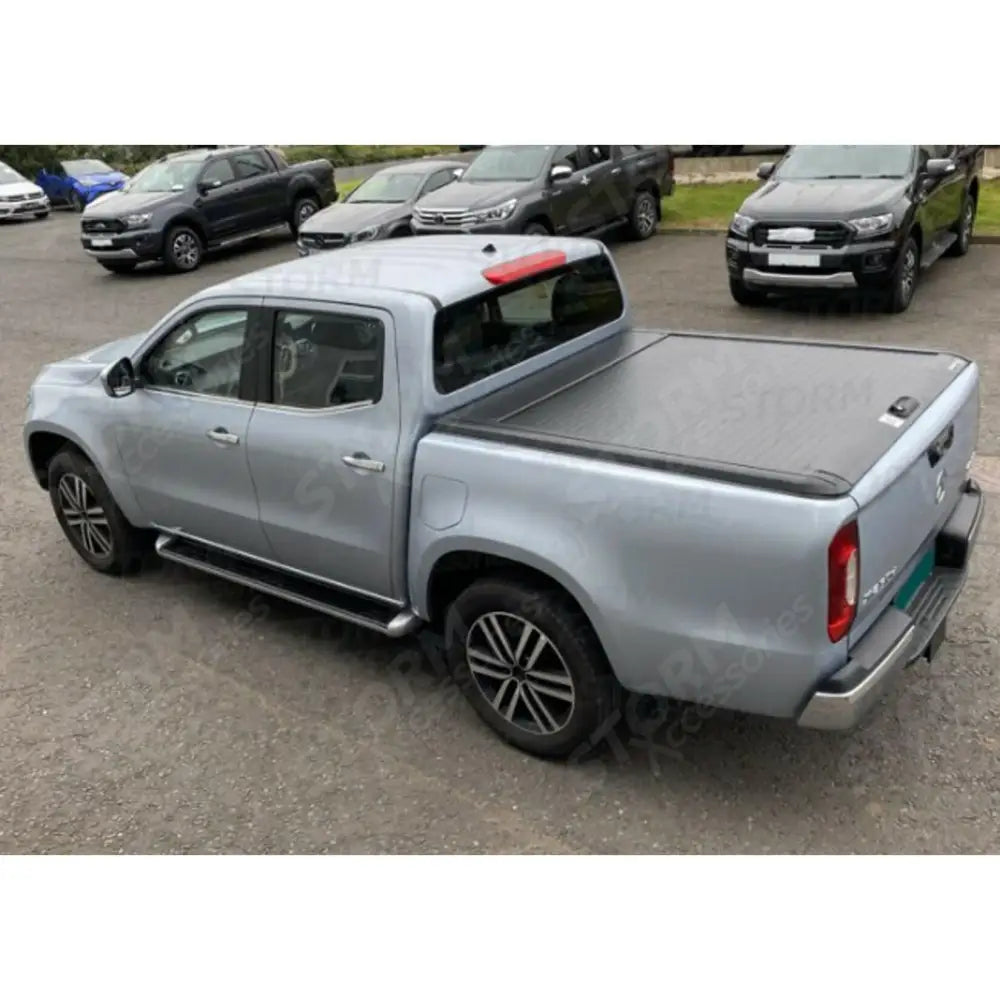Ridgeback Roll Top Tonneau Cover Black For Mercedes X-class - Nissan Navara Np300 2016 On