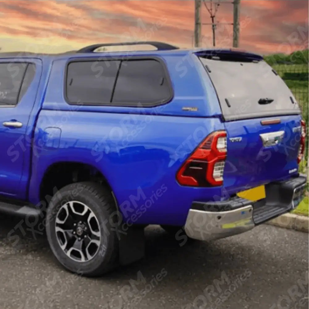 Ridgeback S-series Hardtop For Toyota Hilux Mk8 Double Cab 2015 On Nebula Blue - 8X2