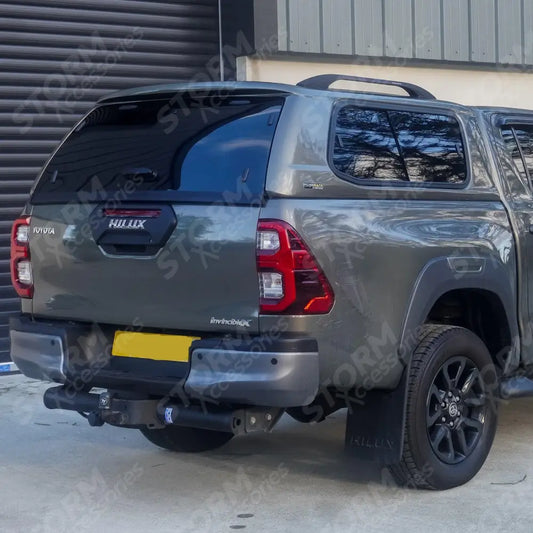 Ridgeback S-series Hardtop For Toyota Hilux Mk8 Double Cab 2015 On Titan Bronze - 6X1