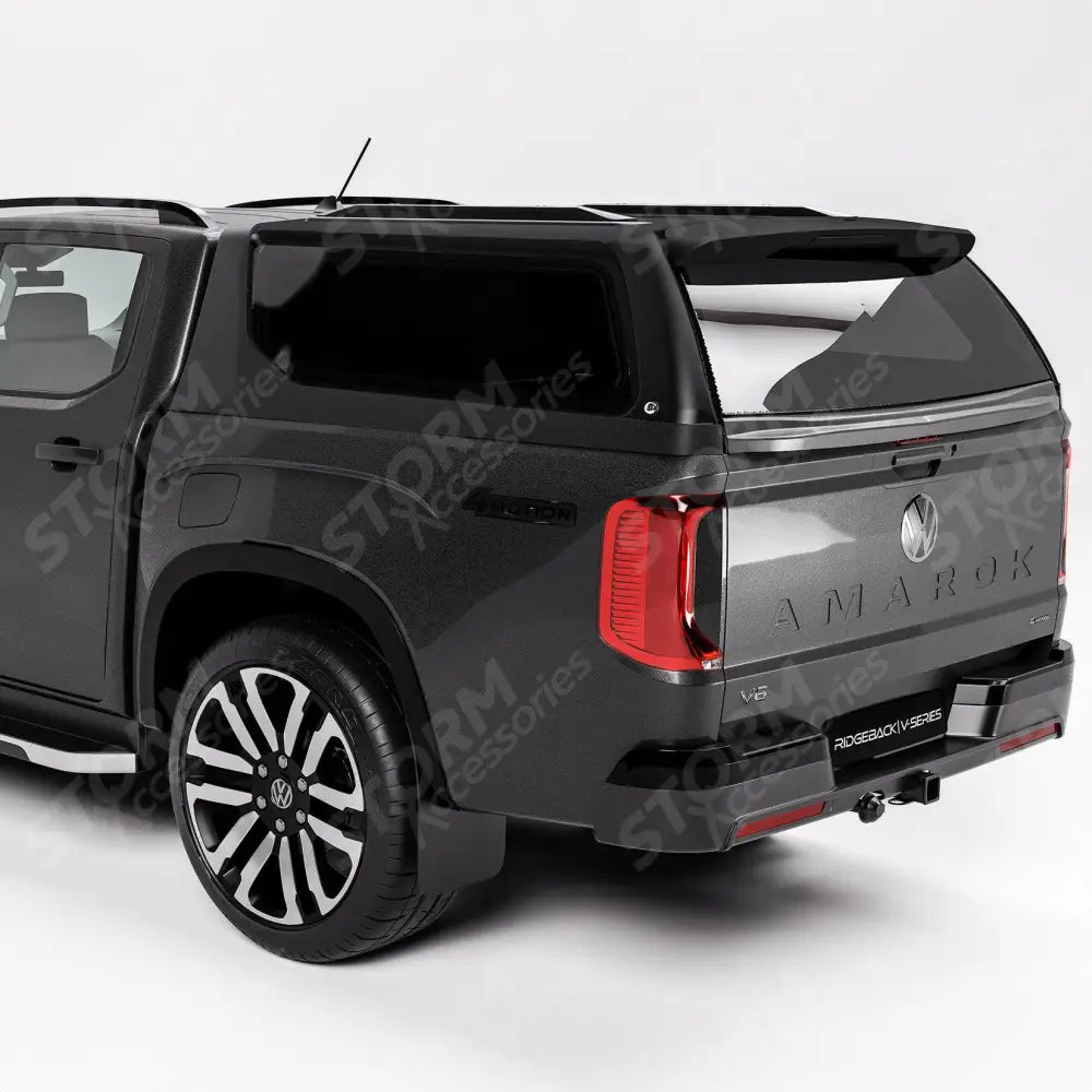 Ridgeback V-Series Hardtop Canopy for VW Amarok 2023+ | Colour Code Midnight Black - 6P6P