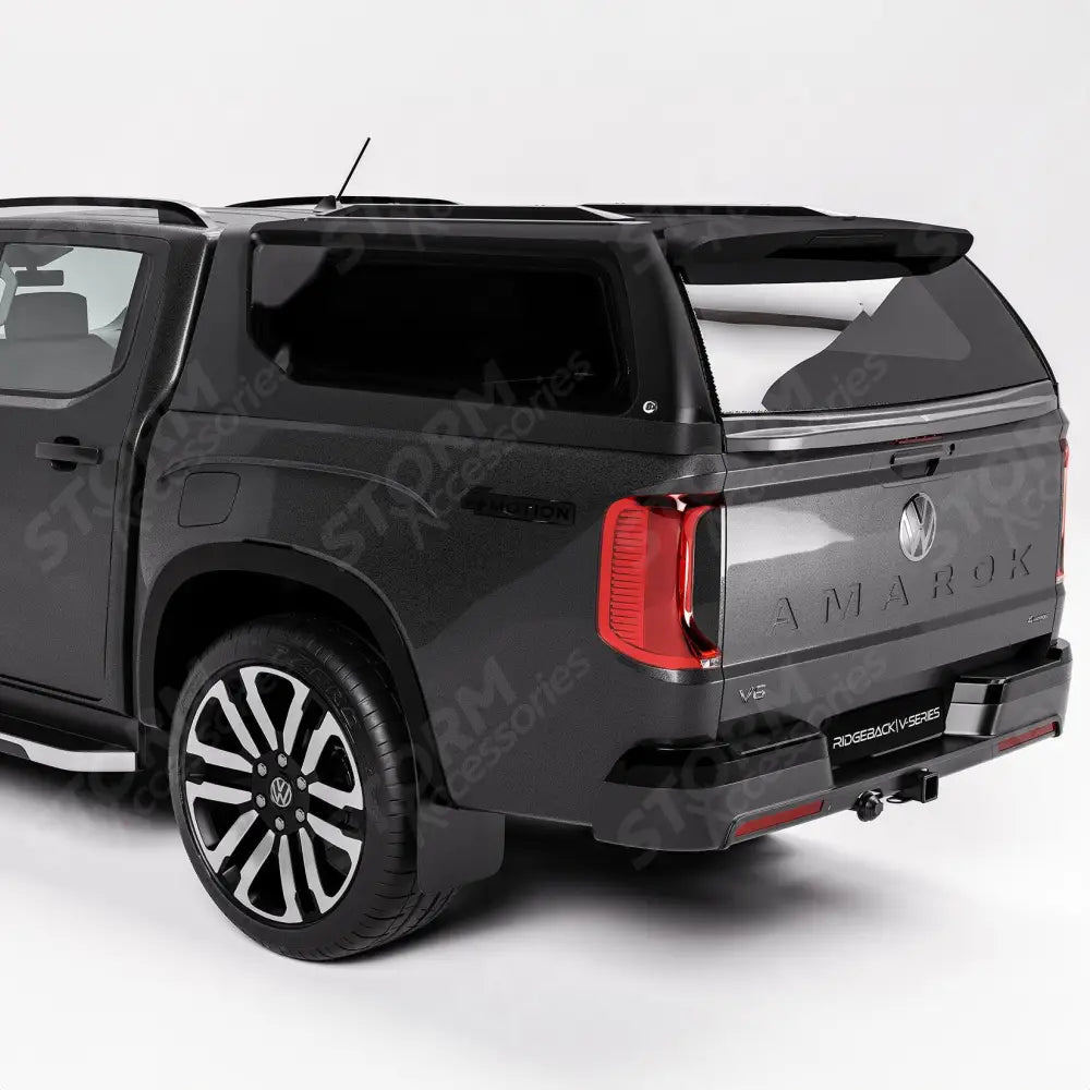 Ridgeback V-Series Hardtop Canopy For VW Amarok 2023+ | Colour Code Midnight Black - 6P6P