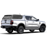 Ridgeback V-series Hardtop For Ford Ranger T9 2023 On Double Cab Moondust Silver - 2JN