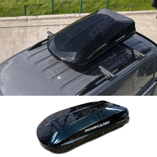 Ridgecargo Series 400l Roof Box In Black - 140 X 38 X 76cm