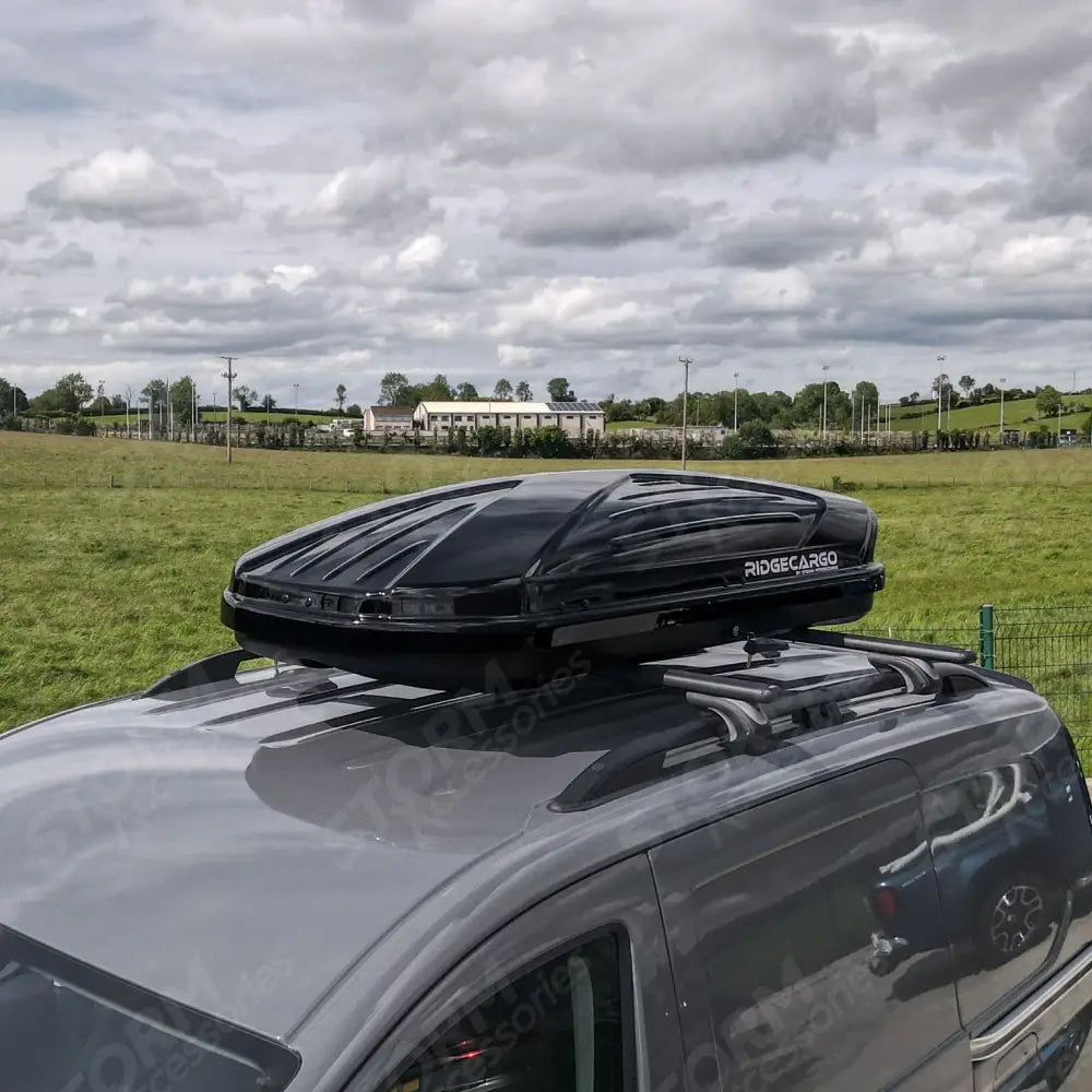 Ridgecargo Series 500l Roof Box In Black - 1780 X 350 X 820mm
