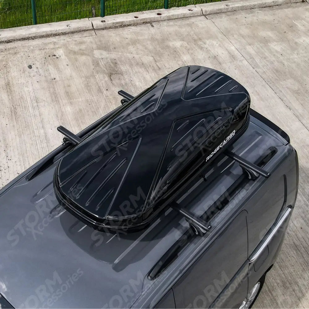 Ridgecargo Series 500l Roof Box In Black - 1780 X 350 X 820mm