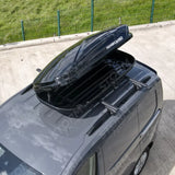 Ridgecargo Series 500l Roof Box In Black - 1780 X 350 X 820mm