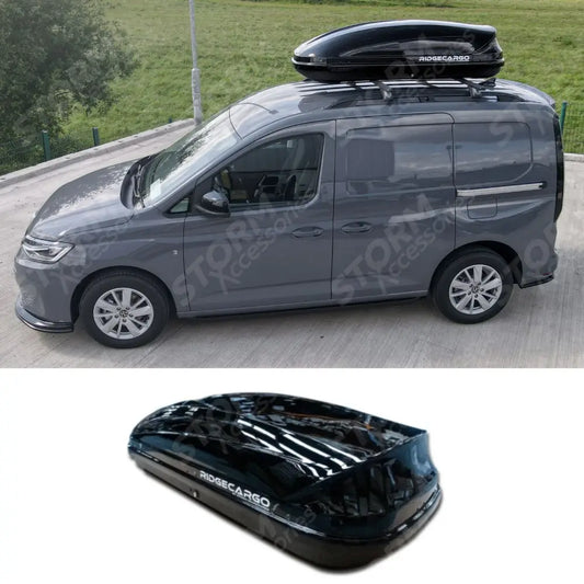 Ridgecargo Series 550l Roof Box In Black - 173 X 43 X 80cm