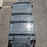 Ridgerack Roof Rack V2 3 Bars Style In Black For Renault Trafic - Vauxhall Vivaro 2014 On