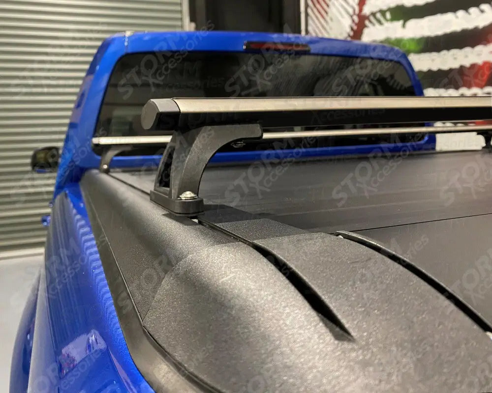 Ridgerail Crossbars - Cross Bars Rails For Roll Top Tonneau Cover - Black