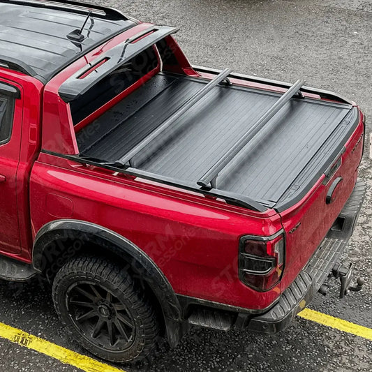 Ridgerail Crossbars Cross Bars Rails For Roll Top Tonneau Cover - Black