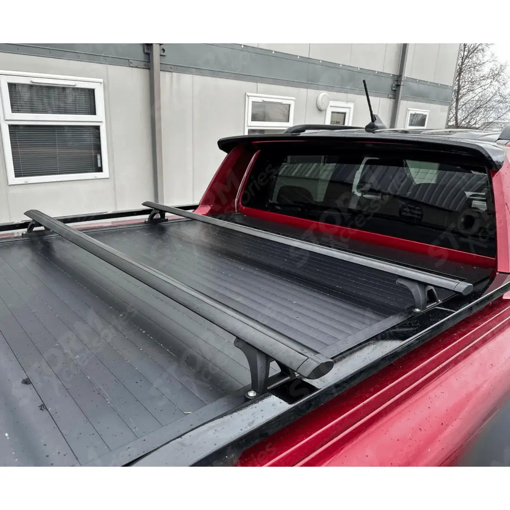 Ridgerail Crossbars Cross Bars Rails For Roll Top Tonneau Cover - Black