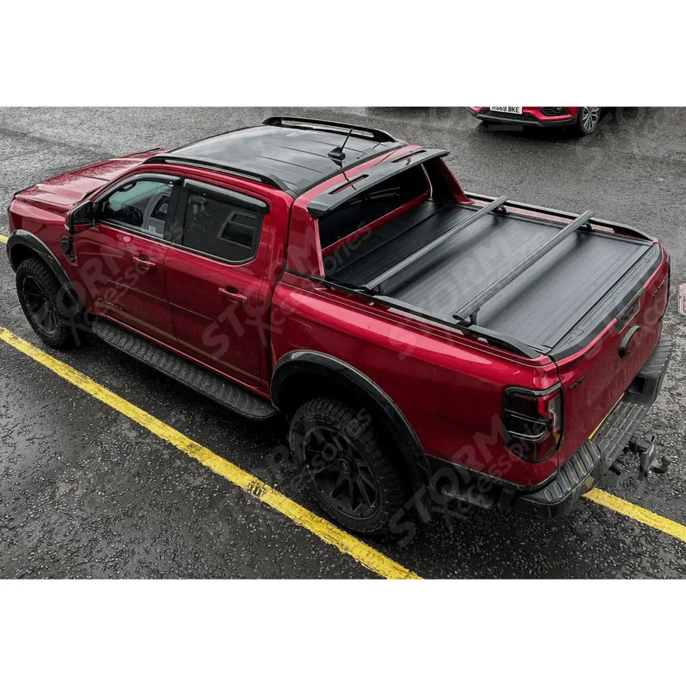 Ridgerail Crossbars - Cross Bars Rails For Roll Top Tonneau Cover - Black