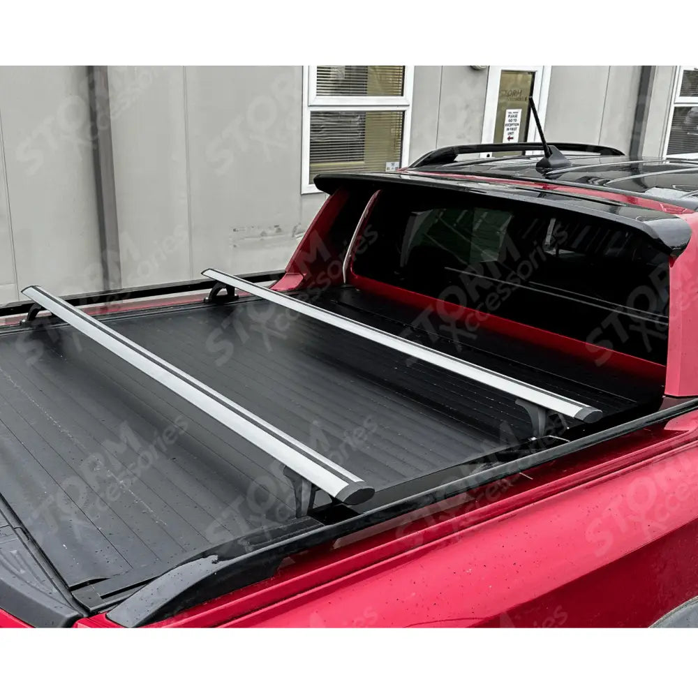 Ridgerail Crossbars - Cross Bars Rails For Roll Top Tonneau Cover - Silver