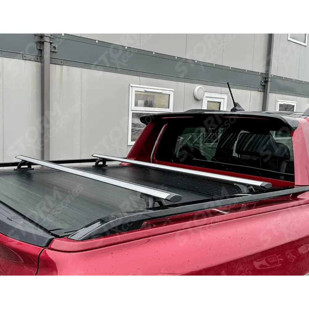 Ridgerail Crossbars - Cross Bars Rails For Roll Top Tonneau Cover - Silver