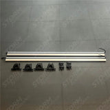 Ridgerail V2 Crossbars Cross Bars Rails For Roll Top Tonneau Cover - Silver