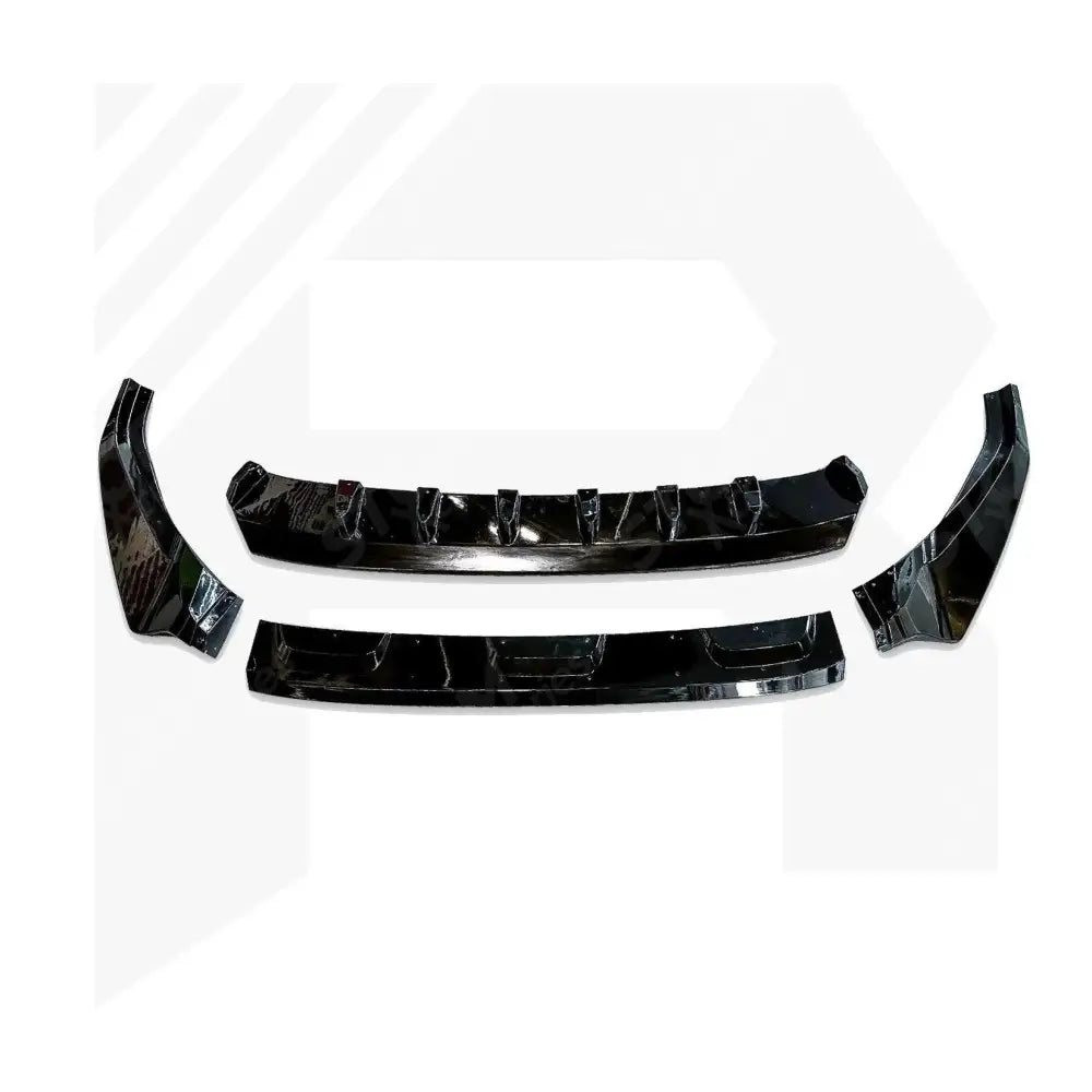 Risper Front Splitter Lip Gloss Black For Audi Q8 S Line 2018+