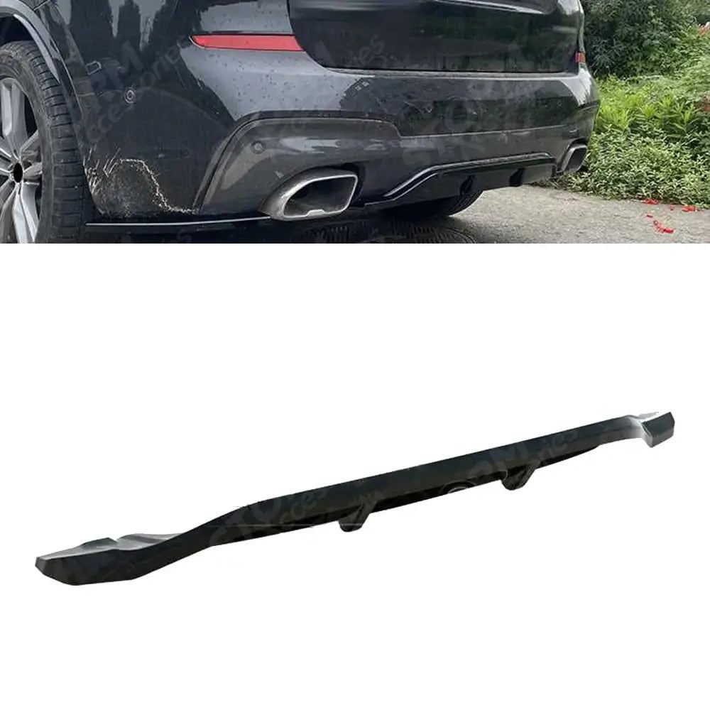Risper Rear Diffuser Lip Gloss Black For Bmw X3 G01 2018-2021