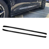 Risper Side Skirt Splitters Gloss Black For Bmw X3 G01 2018-2021