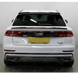 Risper Upper Spoiler Lip Extension Gloss Black For Audi Q8 2018+