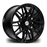 Riviera R196 Gloss Black - 20 Inch - 5x120 - Qty 1