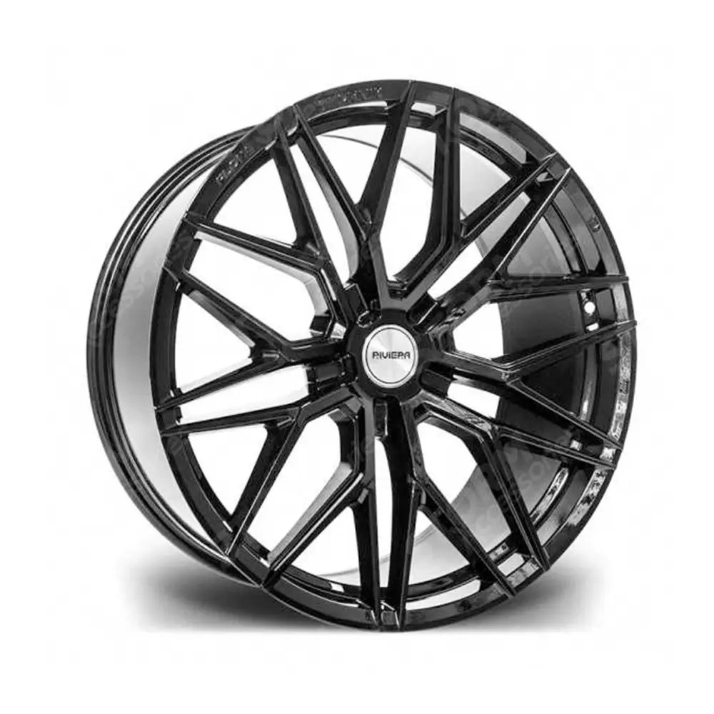 Riviera Rf101 Gloss Black 20 Inch Alloys - 5x120