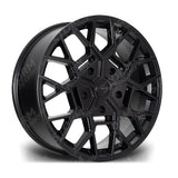 Riviera Rtx Satin Black - 20 Inch Alloys - 5x160 - Qty 1