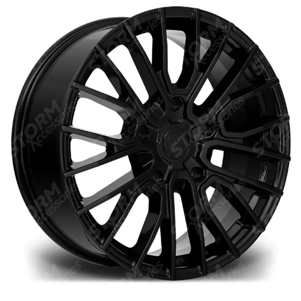 Riviera Rtz 20x8 5x120 45 72.6 Alloy In Gloss Black - Qty1
