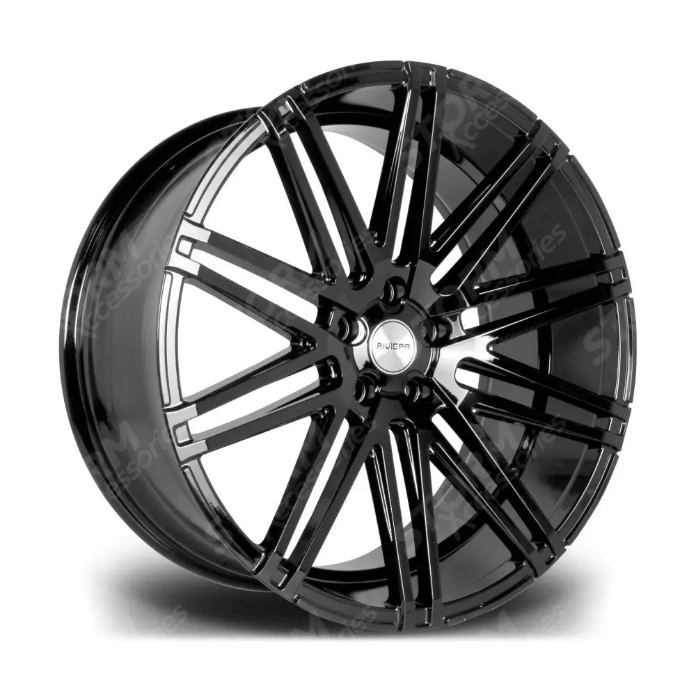 Riviera Rv120 Gloss Black 20 Inch Alloys - 5x120
