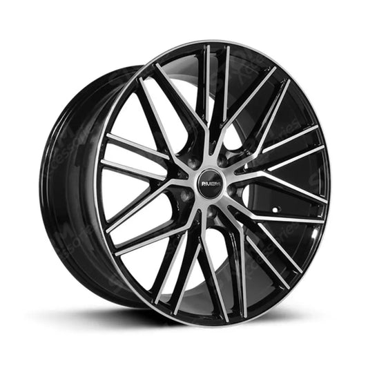 Riviera Rv130 Black Polished - 22 Inch Alloys - 5x120
