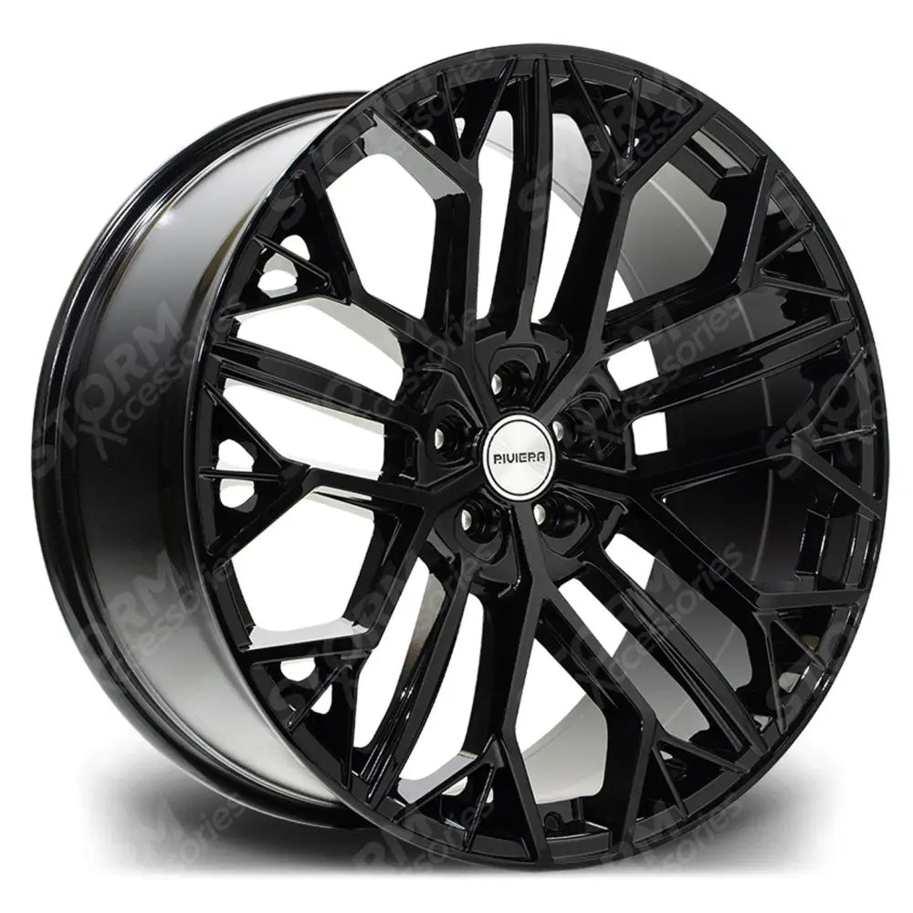Riviera Rv198 Alloys - 22 Inch 5ã—120 In Gloss Black Qty 1