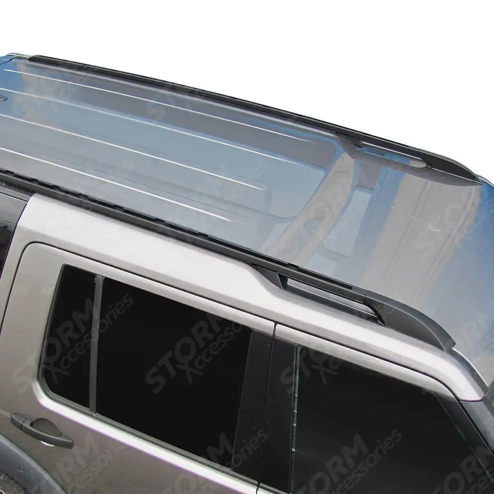 Roof Bars In Black Pair For Land Rover Discovery 4 STX Style
