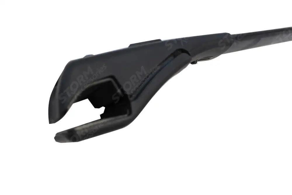 Roof Cross Bar Set In Black Pair For Toyota Rav 4 2013 On