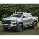 Roof Light Pod Gloss Black For Toyota Hilux 2016 On