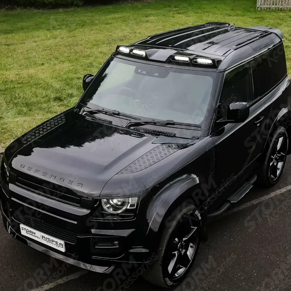 Roof Light Pod V2 - Gloss Black For Landrover Defender L663 2020+