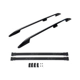 Roof Rails And Cross Bars Set Black For Ford Transit Custom LWB 2013 - 2024