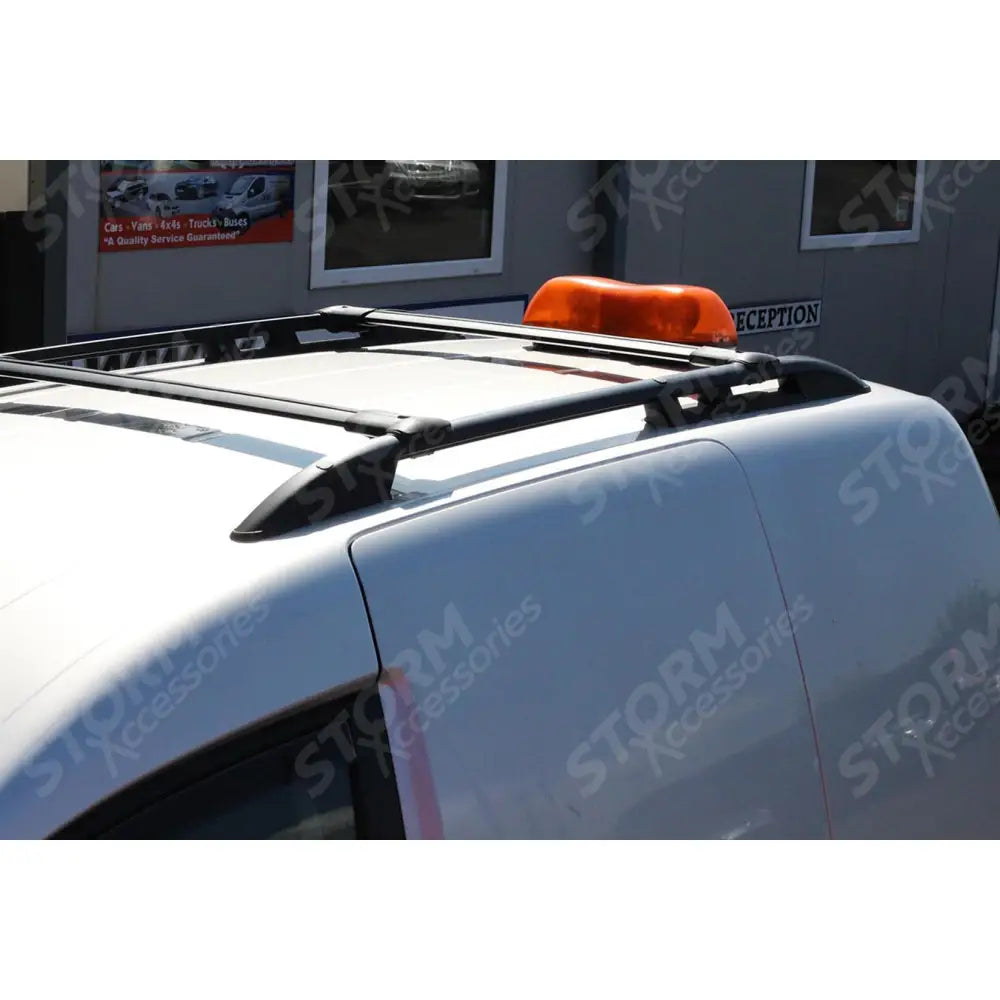 Roof Rails And Cross Bars Set Black For Vw Caddy 2010-2020