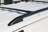 Roof Rails And Cross Bars Set For Vw Transporter T5 - T6 - Swb Black