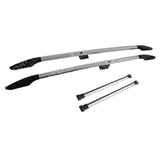Roof Rails And Cross Bars Set Silver For Citroen Berlingo LWB 2018 On