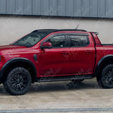 Roof Rails In Black Pair For Ford Ranger T9 2023 On
