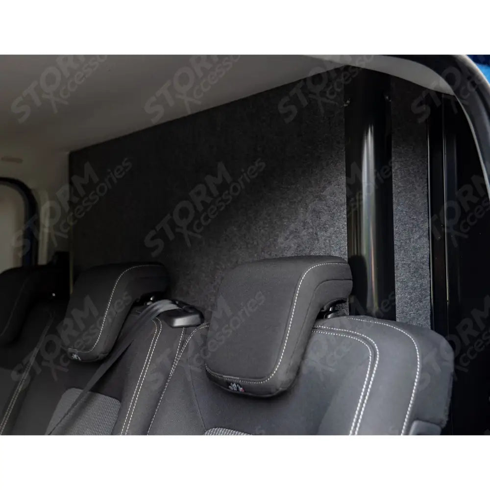 Second Row Carpeted & Embossed Bulkhead For Volkswagen Transporter T7 2025+