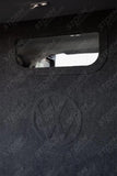Second Row Carpeted & Embossed Bulkhead With Clear Panel For Volkswagen Transporter T7 2025+