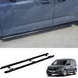 Side Bars Steps Angular Type Short Wheel Base Black 60mm For Ford Transit Connect 2024 On