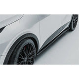 Side Skirt Splitters In Gloss Black For Kia Sportage MK5 GT Line 2021-2025